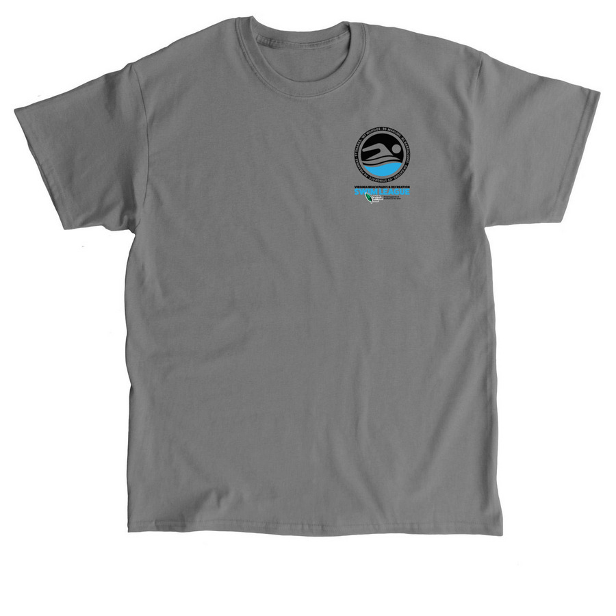 Virginia Beach Swim League Marlins, a Charcoal Classic Unisex Tee