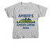 Amber's Cheer Crew, a Sport Grey Youth Unisex Tee