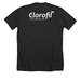Fleur's t-shirt, a Dark Grey Heather Premium Unisex Tee (back-view)