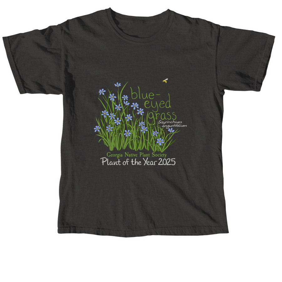 Blue-eyed Grass 2025 Plant of the Year Shirts, a Pepper Comfort Colors Unisex Tee