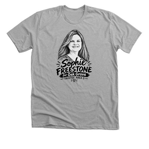 Sophie 4 School Board, a Athletic Heather Premium Unisex Tee