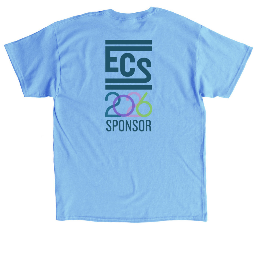 2026 YPBC Shirt, a Carolina Blue Classic Unisex Tee (back-view)