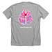 Beyond Sight Boutique, a Athletic Heather Premium Unisex Tee (back-view)