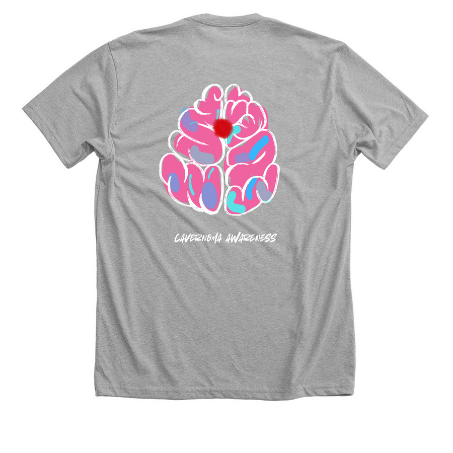 Beyond Sight Boutique, a Athletic Heather Premium Unisex Tee (back-view)