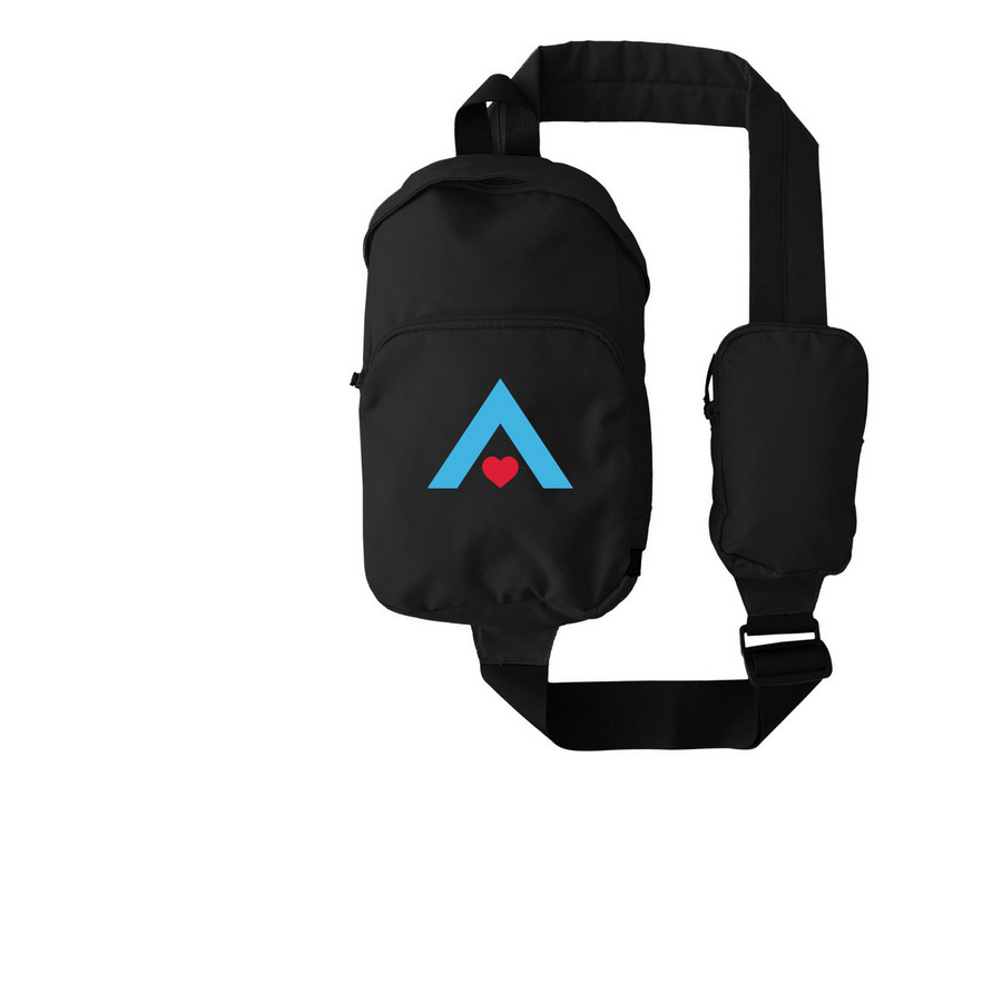 Allies "A" sling bag, a Black Grove Sling Bag