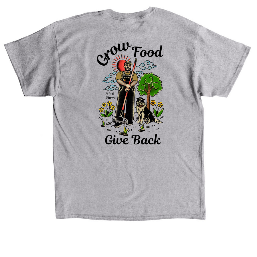 COOL&nbsp;, a Sport Grey Classic Unisex Tee (back-view)