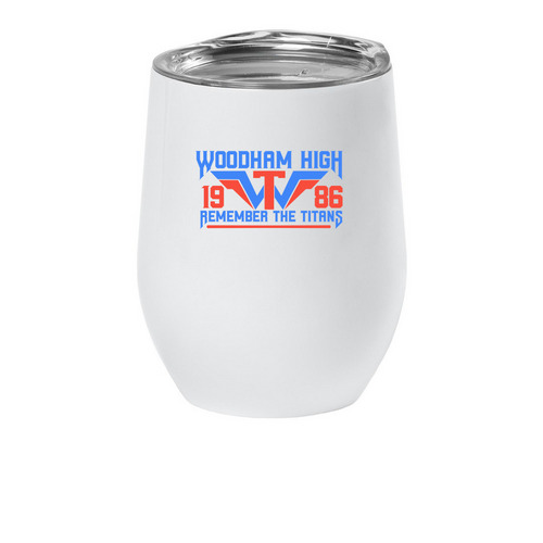 Design by Mia Original Works, a White Insulated Wine Cup