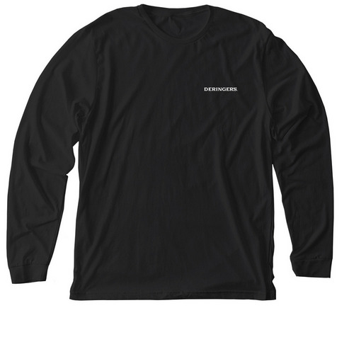 Deringer's Solo Cup Apparel, a Solid Black Blend Premium Long Sleeve Tee