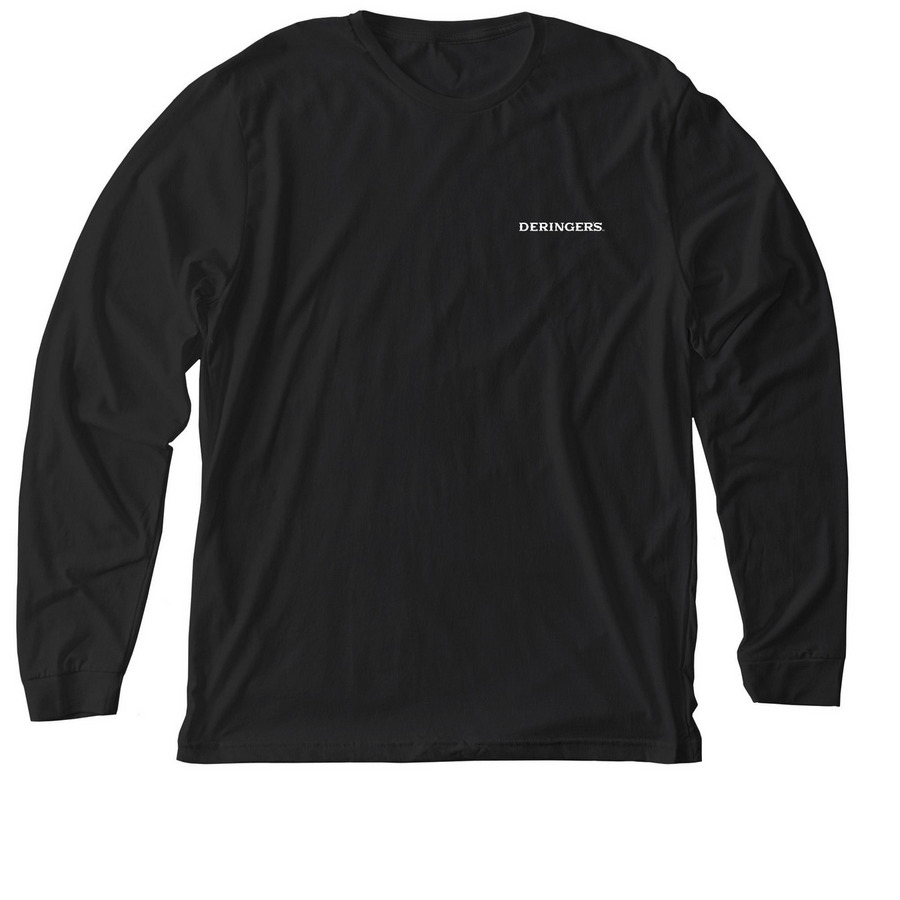 Deringer's Solo Cup Apparel, a Solid Black Blend Premium Long Sleeve Tee