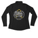 Morgan's Courage Over Cancer, a Black Women's Performance Quarter Zip Pullover (back-view)