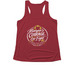 Morgan's Courage Over Cancer, a True Red Women's Performance Tank (back-view)