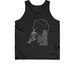Jacked Sisyphus Tank, a Black Classic Unisex Tank Top
