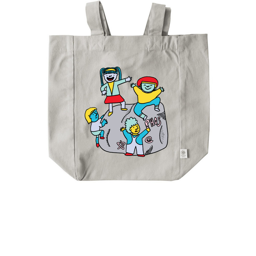 Prospect Heights Open Streets Tote Bags, a Natural Recycled Cotton Tote Bag