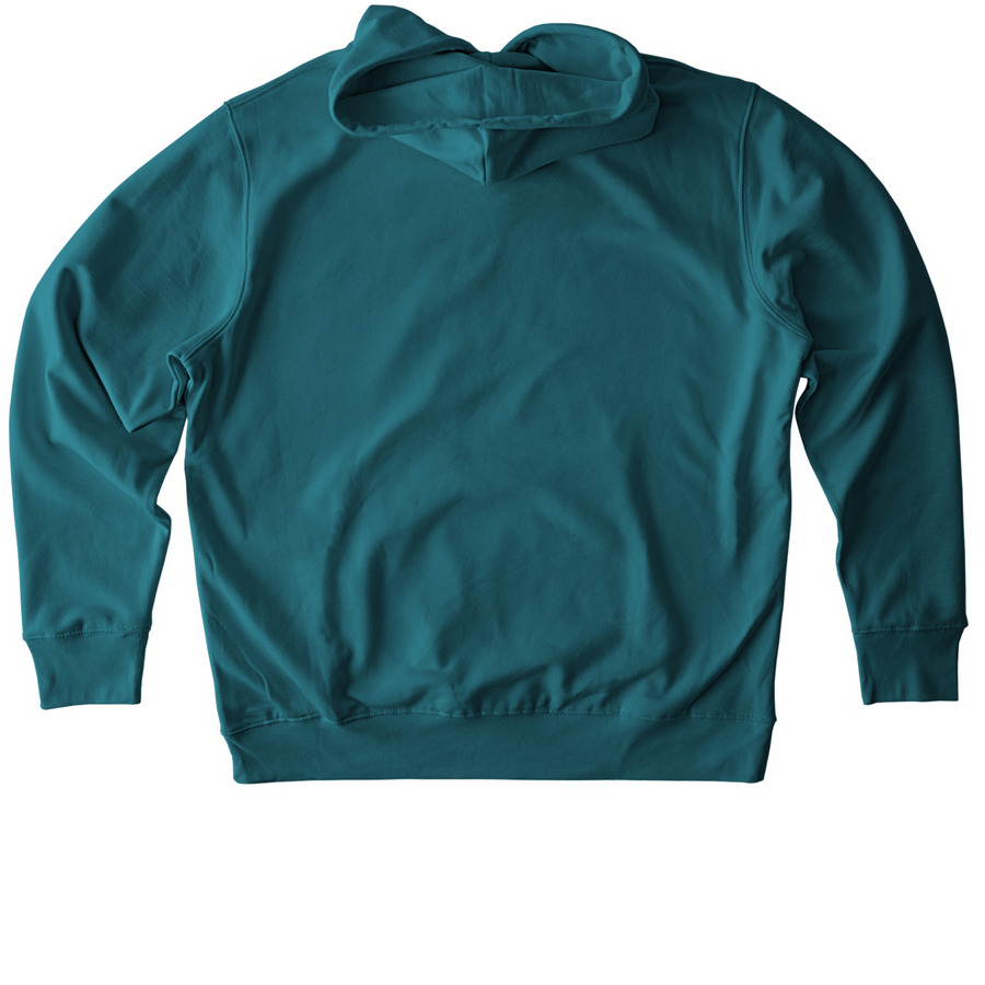 Wild Spirit Healing | White Logo Collection, a Stargazer Stanley/Stella Unisex Cruiser 2.0 Pullover Hoodie (back-view)