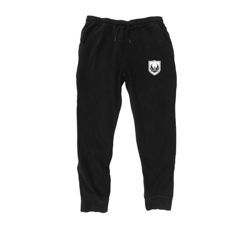 Crest Joggers, a Black Midweight Fleece Joggers