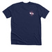 Nebraska Grit (Pink), a Solid Navy Blend Premium Unisex Tee