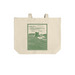 LIMITED EDITION: Ben's Blocks Tote Bags, a Natural Cotton Canvas Tote Bag (back-view)