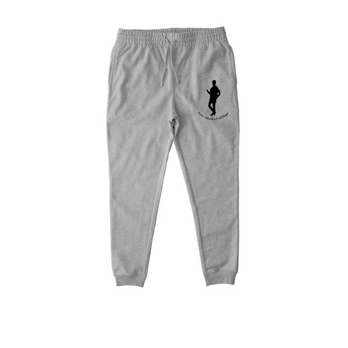 Chillax Pants., a Heather Grey Stanley/Stella Unisex Flyer Jogger