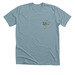 Isla Biliary Atresia Shirt, a Heather Blue Lagoon Premium Unisex Tee