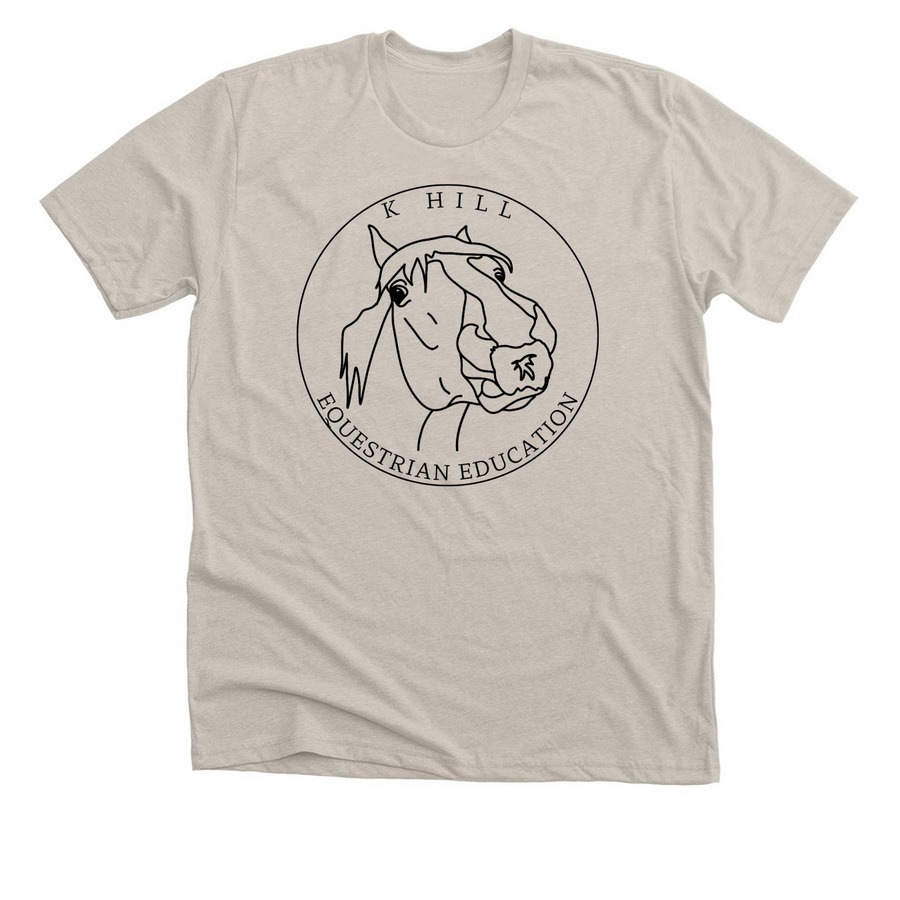 Support KHEE in Style - Tate Version, a Heather Dust Premium Unisex Tee