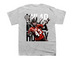 Kylar Mahoney, a Sport Grey Youth Unisex Tee (back-view)