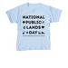 Nature Type, a Light Blue Youth Unisex Tee