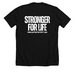 Level Up OG Merch, a Solid Black Blend Premium Unisex Tee (back-view)