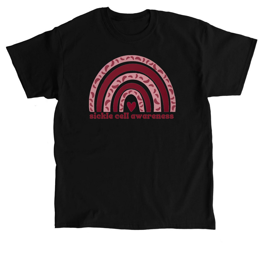 CBDC sickle cell awareness #1, a Black Classic Unisex Tee
