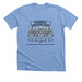 Fisher's Skeleton Crew, a Heather Carolina Blue Premium Unisex Tee