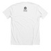 God Loves You Tee (light colors), a Solid White Blend Premium Unisex Tee (back-view)