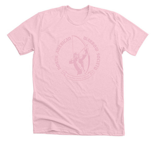 Premium Logo Tee, a Heather Pink Premium Unisex Tee