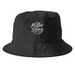 Miller strong hats, a Black Printed Bucket Hat
