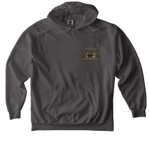 The Cooler Sweatshirt, a Pepper Comfort Colors Pullover Hoodie