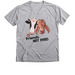 Friends Not Food, a Athletic Heather Premium V-Neck Tee