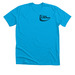 U6B Barber/Witte, a Neon Blue Premium Unisex Tee