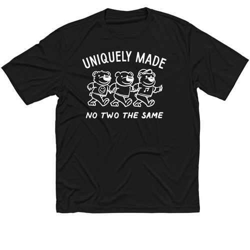 Uniquely Made Bears Athletic, a Black Classic Performance Tee