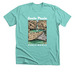 Santa Paula Punch Bowls, a Heather Sea Green Premium Unisex Tee