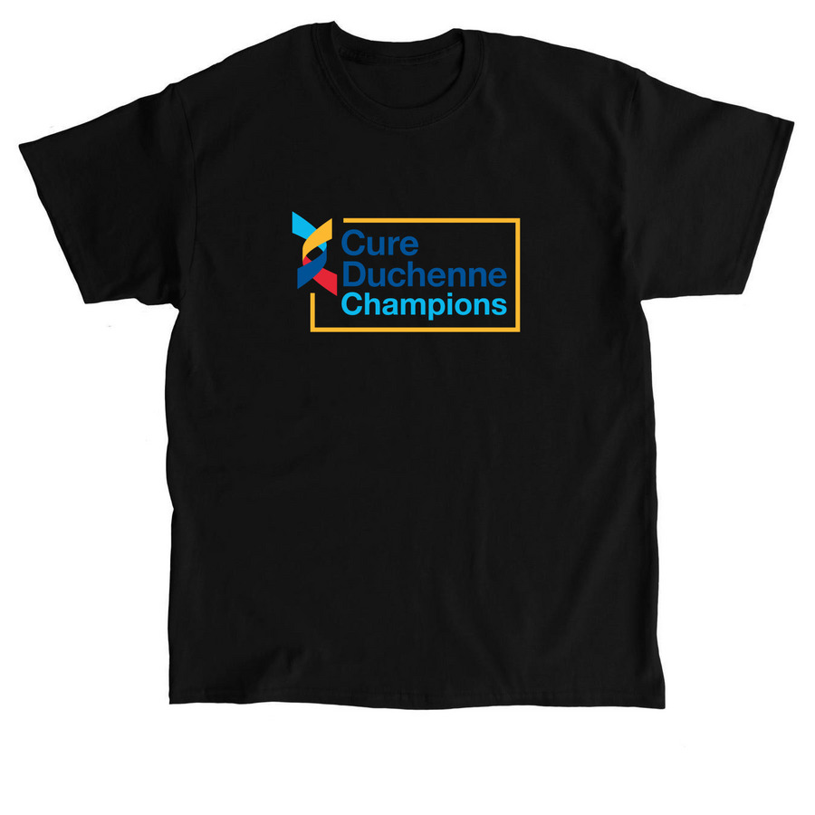 CureDuchenne Champions, a Black Classic Unisex Tee