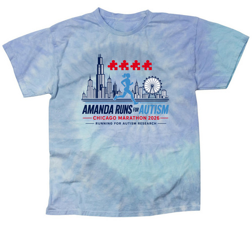 AK Runs - Fun Collection, a Lagoon Classic Tie Dye Tee