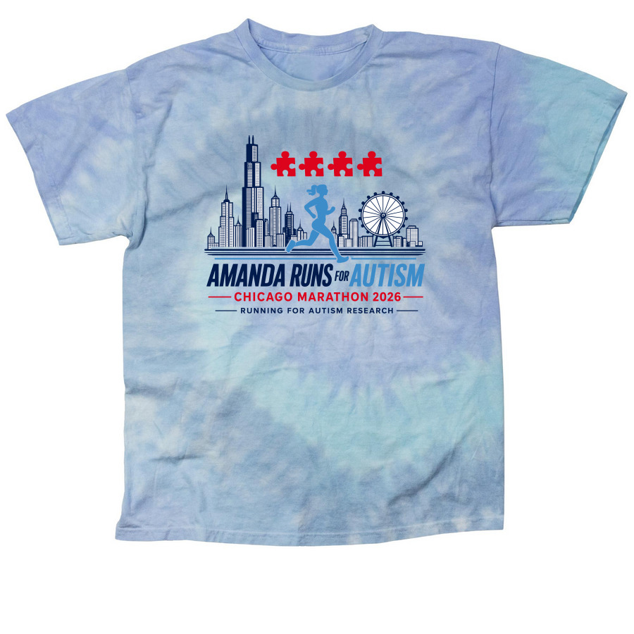 AK Runs - Fun Collection, a Lagoon Classic Tie Dye Tee