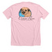 Cedar Run Border Terriers, a Heather Pink Premium Unisex Tee (back-view)