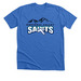 KVCS Saints, a Heather True Royal Premium Unisex Tee