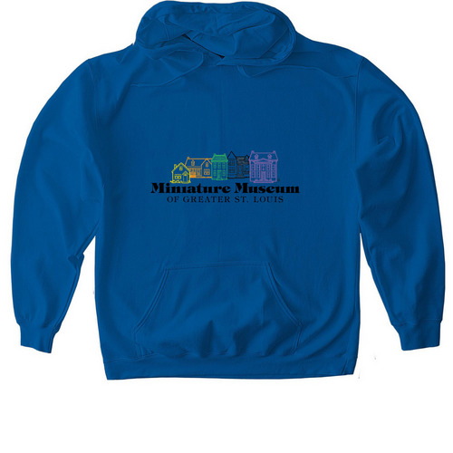 Get Your Mini Hoodie/Sweatshirt, a Royal Gildan Softstyle Pullover Hoodie