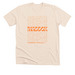 Mighty Maddox Funky Orange Logo, a Heather Soft Cream Premium Unisex Tee