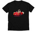 Pugsche Driver, a Solid Black Blend Premium V-Neck Tee