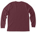 Marwood Summer 2026 - Pop Up, a Heather Maroon Premium Long Sleeve Tee (back-view)