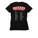 ELITE 18, a Black Women's Slim Fit Tee (back-view)
