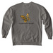 Samaritan Inn Transformation is Beautiful&nbsp;, a Grey Comfort Colors Crewneck Sweatshirt (back-view)