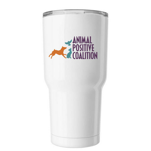 APC Tumbler, a White Insulated Tumbler