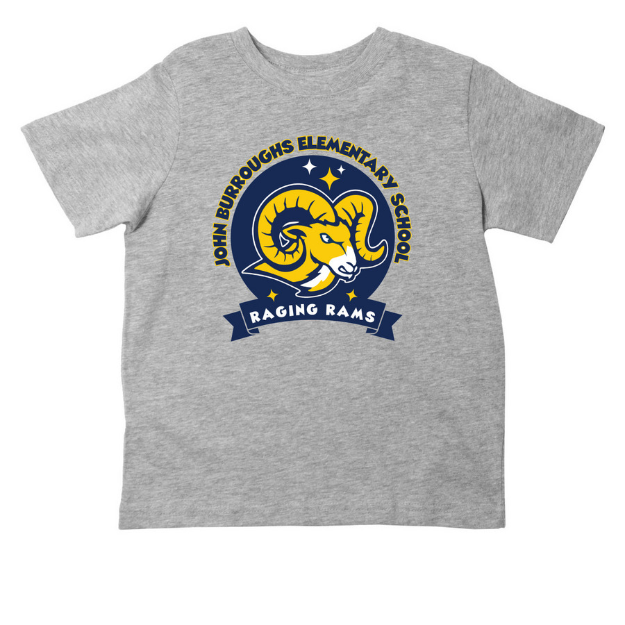 JBES Toddler Tee, a Heather Toddler Tee
